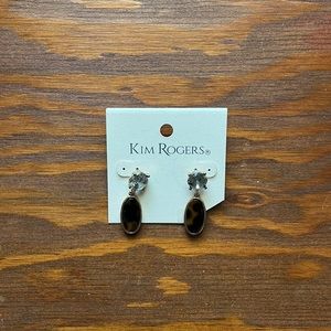 Kim Rogers Tortoise Shell Earrings